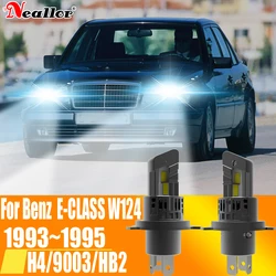 H4 HB2 9003 Led Headlight Canbus No Error Car Bulb High Power White Fog Light Diode Lamp 12v 55w For Benz E-CLASS W124 1993~1995