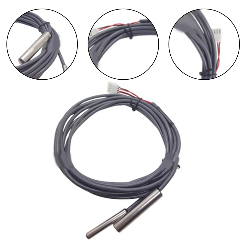 إصلاح السباكة حوالي 25*6*6 سم مستشعر درجة حرارة حوض الاستحمام سهل التركيب وسهل الاستخدام للتصميم سهل الاستخدام #4