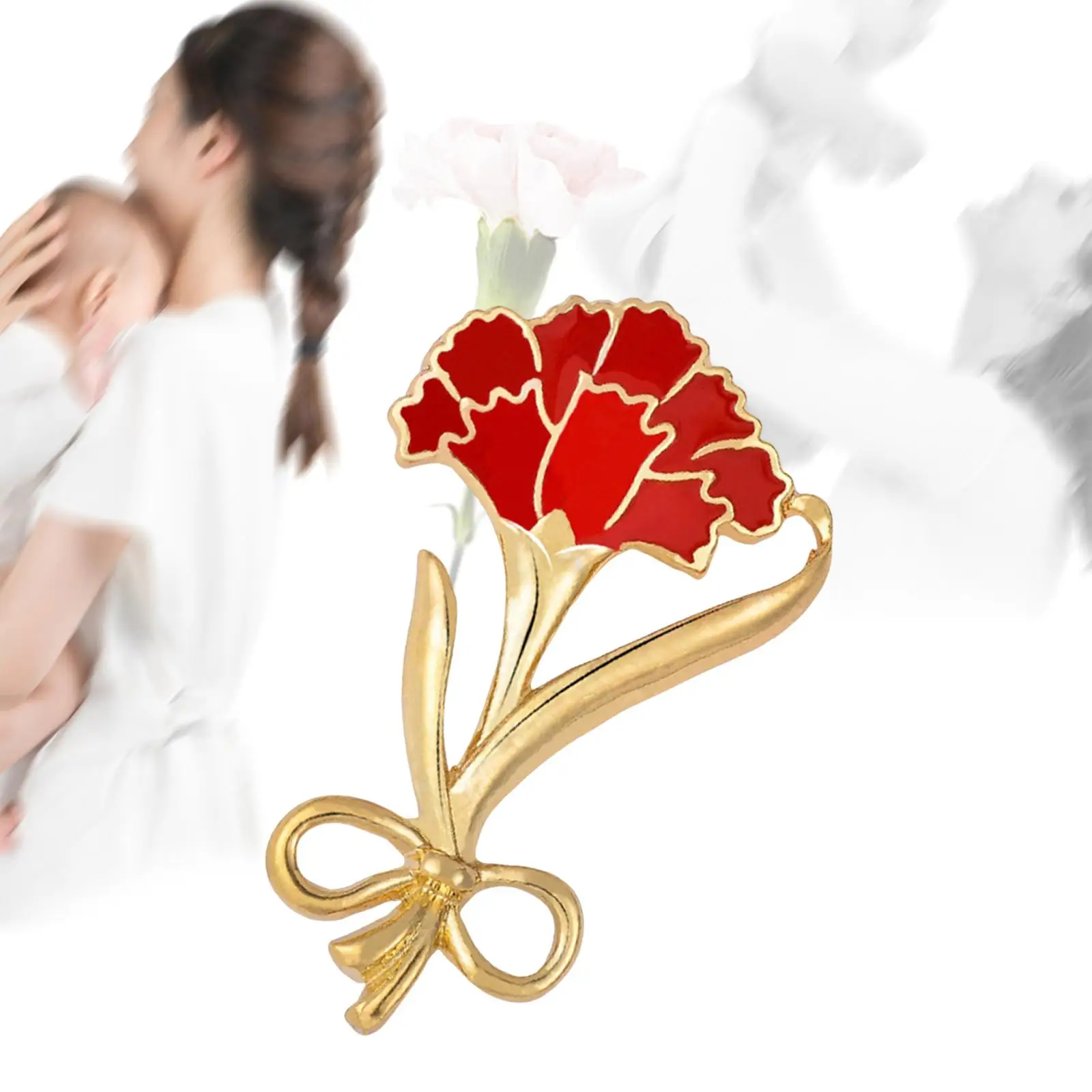 بروش القرنفل المرأة مجوهرات بروش دبوس للنساء لديكور فستان الوشاح