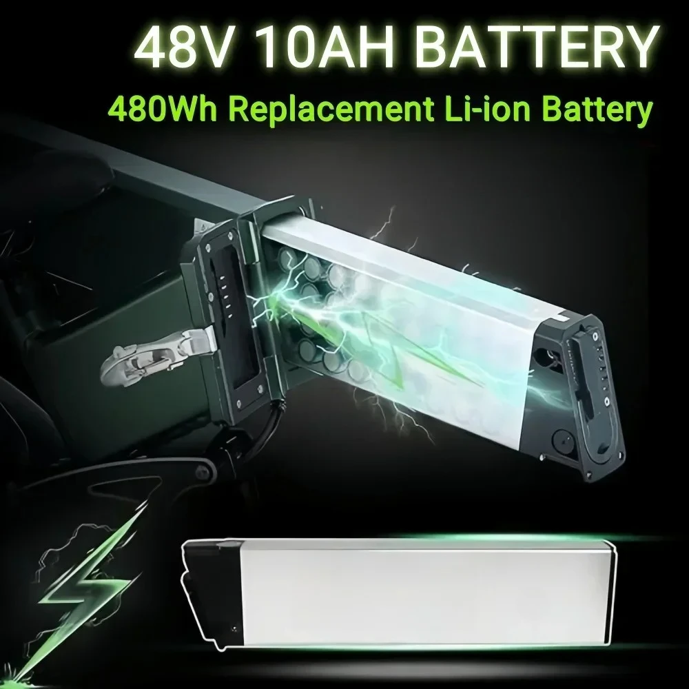 

DCH-006 Replacement Li-ion Battery 48V (10.4Ah/12.8Ah/14Ah/17Ah) – Fit for LO26 MX01 LAFLY X3 JINGHMA R7 R5 Electric Motors