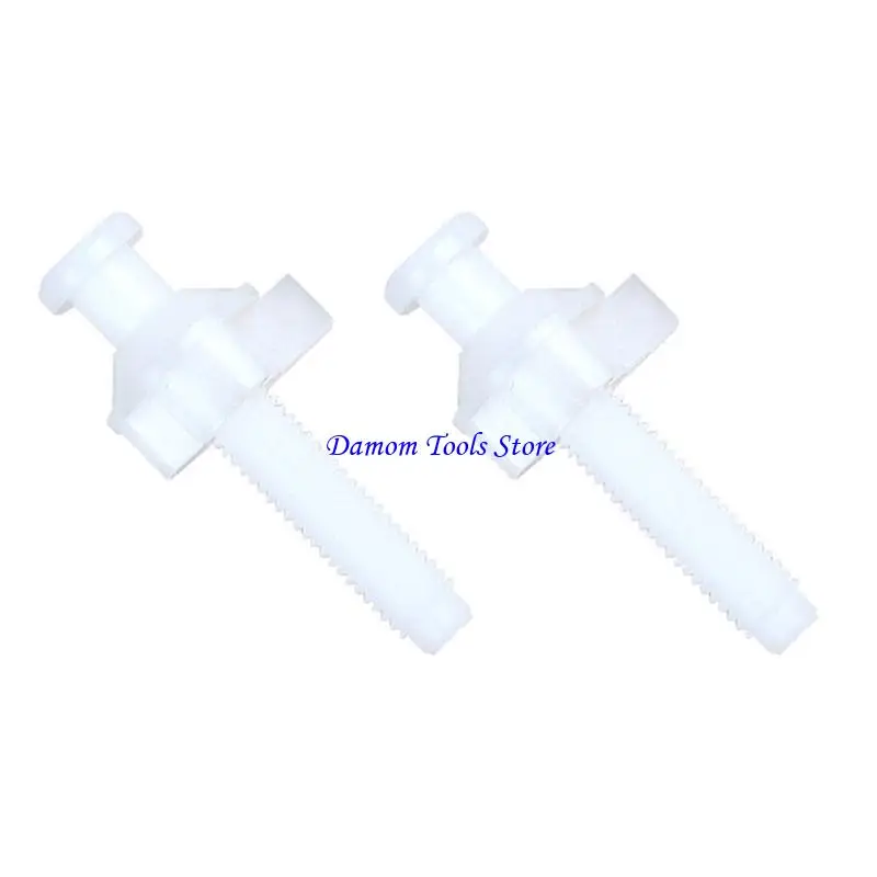57BE Essential Toilet Repair Kits Reliable Toilet Screw Set Practical Toilet Fixture