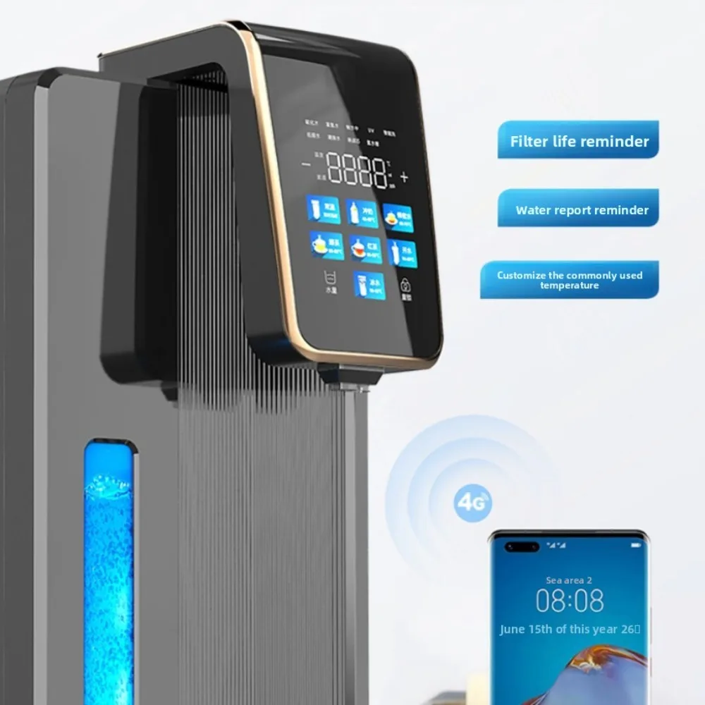 

3500PPB Hydrogen Rich Water Purifier – No-Install Countertop Hydrogen Water Maker with Sparkling & Tea Functions for Home