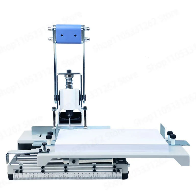 QY-T30Y Fabric Voucher Document Archive Punch, Manual Loose-leaf  File Binding Machine