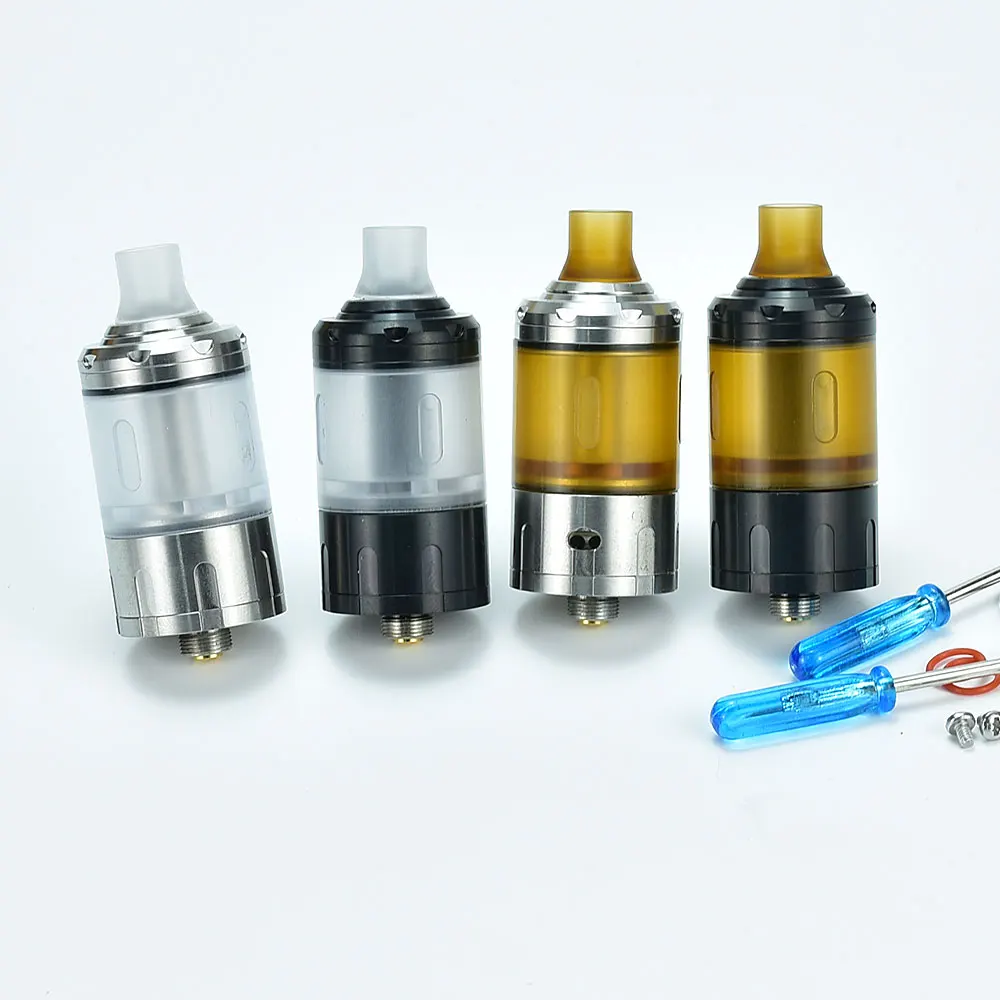 Imagem -04 - Single Coil Tank Vape Atomizador Coolvape Hussar Gobby Rta Rta Tanque Rebuildable Rta 45 ml 22 mm 316ss Rta Tanque v9 Rta ka v8 Rta