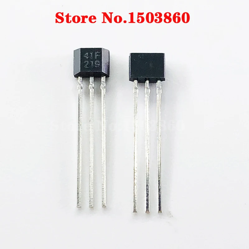 10PCS/lot 41F 0H41 SH41 SS41F TO-92 Bipolar Hall Element Sensor Motor Electric Car Motor Hall Sensor OH41F S41 TO-92S In Stock