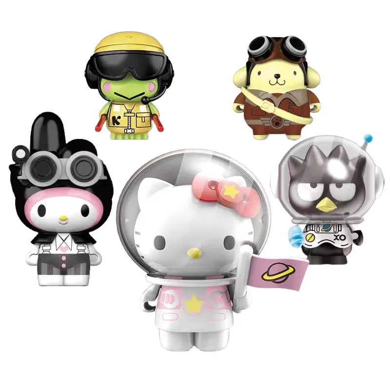 New Hello Kitty Katie'S 45th Anniversary Edition Blind Box Anime Figure Cute Dolls Office Desktop Ornaments Capsule Model Toys