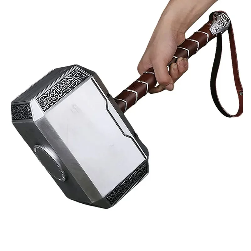 SN55Supereroe Capitan America Scudo metallico Thor Schiuma Martello Ascia Gioco cosplay Prop Decorazioni per la casa Collezione Armi Bambini adulti @ 54WE