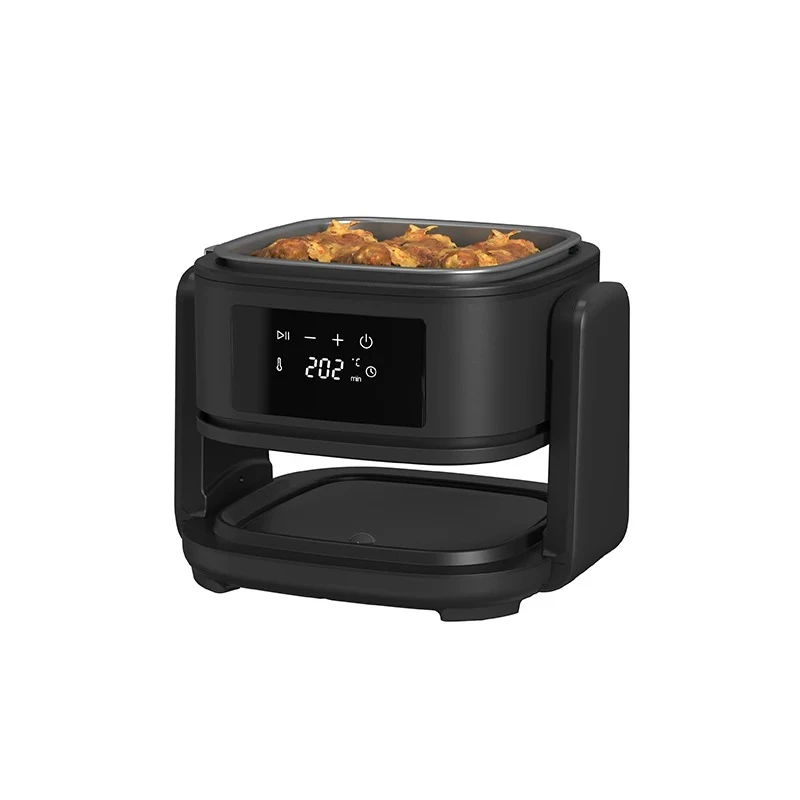 

2 in 1 220V oil-free electric glass air fryer health function, suitable for home kitchen use