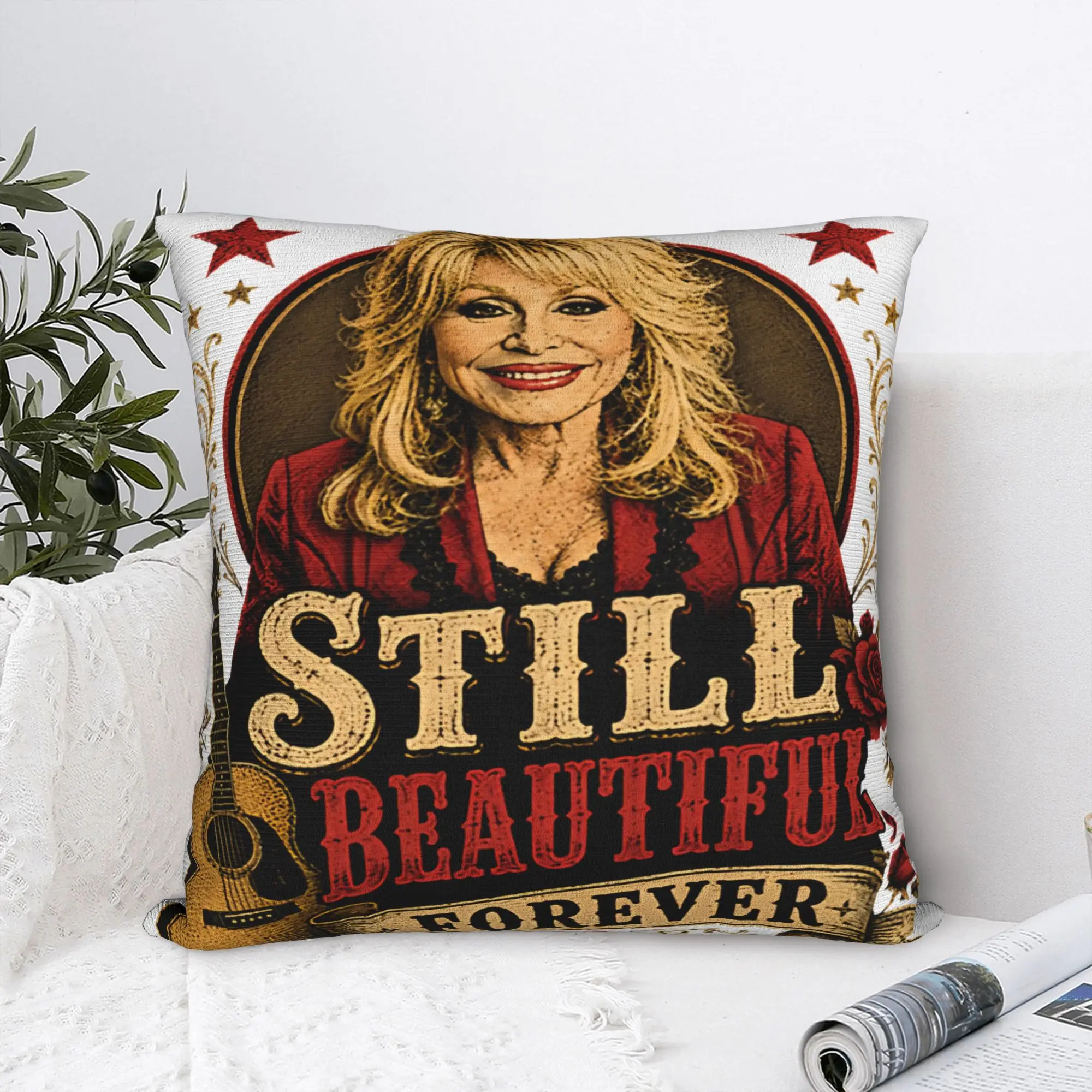 Dolly Parton Country Legend, Southern Soul Pillowcases  Fashion Pillow Case For Office Car Home Decor Comfy Pillow Cover