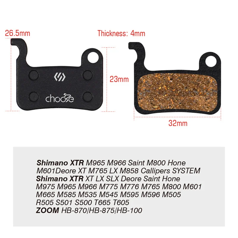 CHOOEE Fagyanta MTB Bicikli Vízépítéstan disc Fék Lábszárvédő számára RAM Idegenvezető G2 RSC RS BB5 BB7 codebike Diszkosz Fék Kárpitoz beállítása RB780