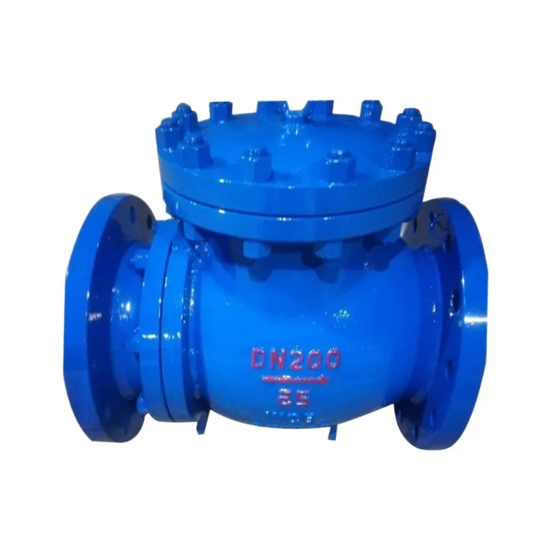 Wear-resistant slag check valve lined with ceramic swing type