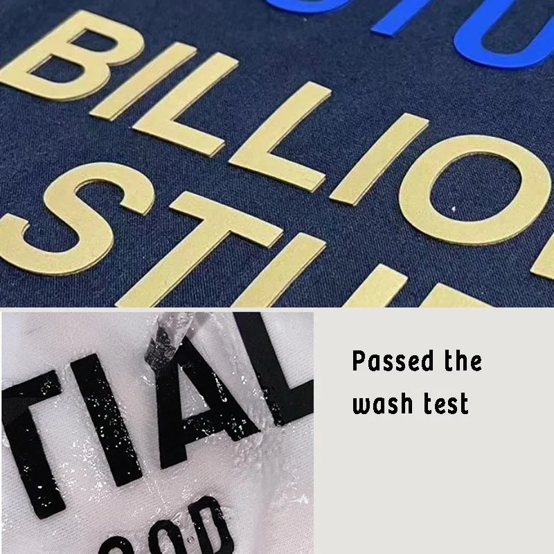 1Meter A Sheet 1mm Thick Plate 3D TPU Flex Heat Thermal Transfer Iron-On Film for Bag & Clothing Black Letter Film Custom LOGO