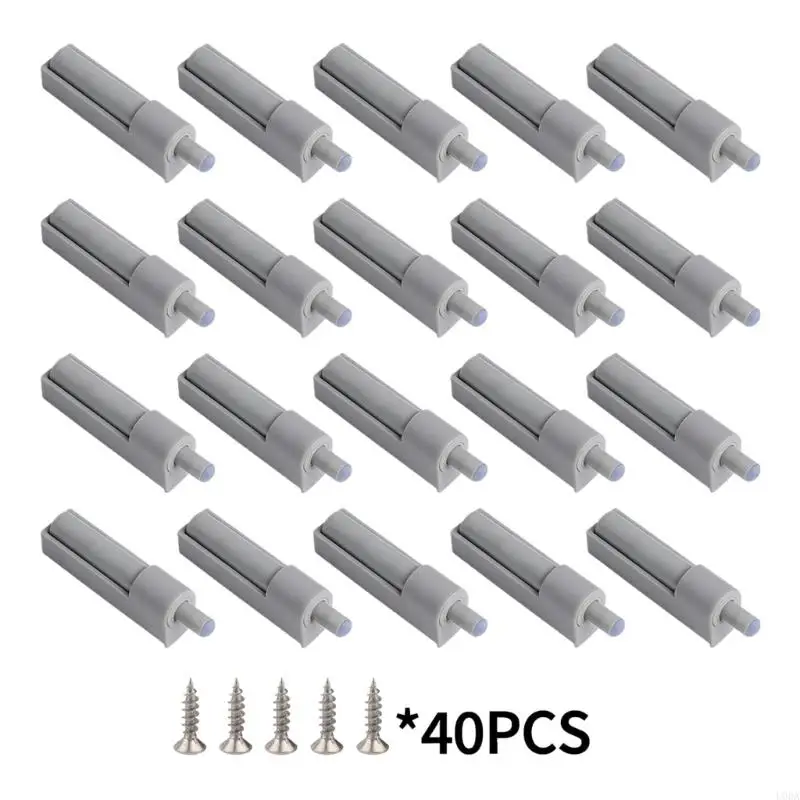 20Pcs Cabinet Door Soft Close Dampers Retrofits Furniture Door Damper For Quiet Smooth Closing Action On Furniture Door