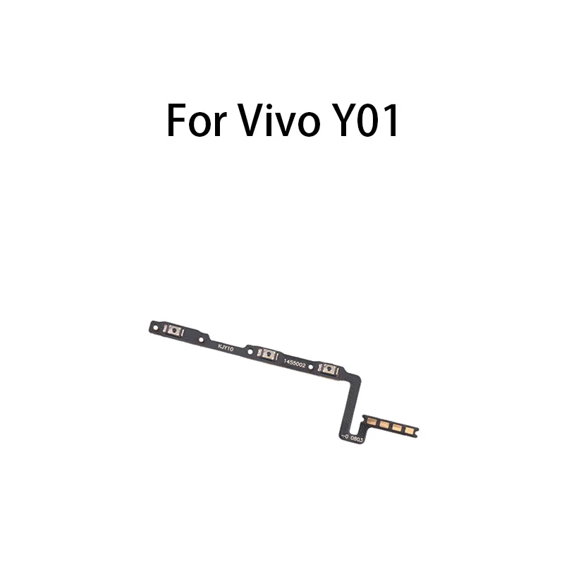 Gefensi Power On Off Volume Button Key Flex Cable Replacement For Vivo Y01