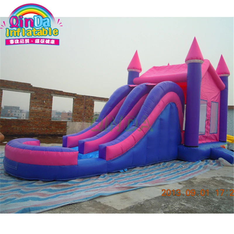 Casa Bouncy gigante para adulto, Obstáculo cheio do ar exterior, Corrediça inflável grande