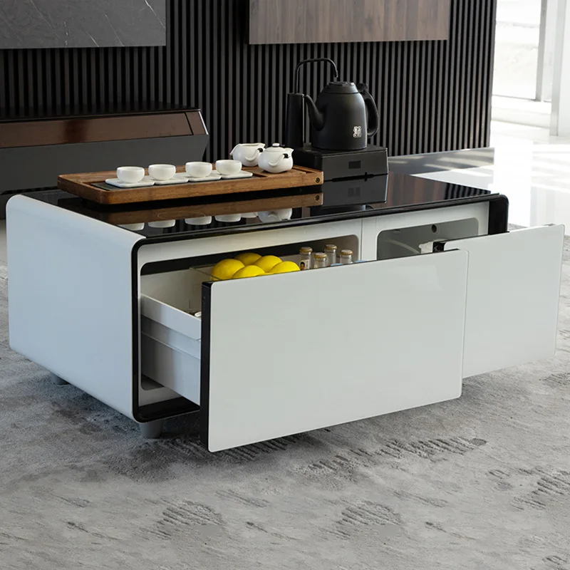 Coffee table living room 2025 new refrigerator integrated dual-purpose intelligent multi-functional refrigeration frozen office