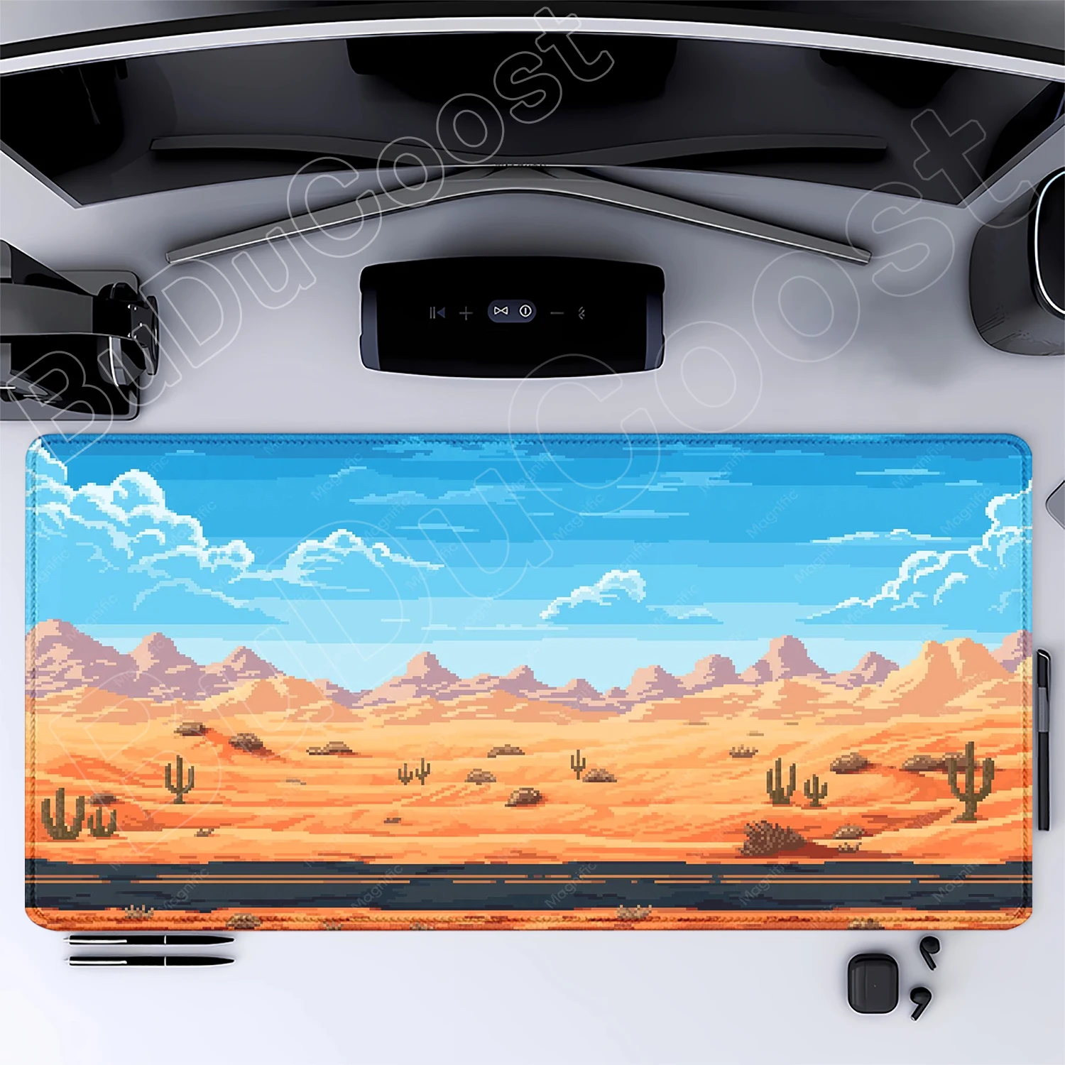 Mouse Pad Pixel Large Mousepad Mouse Pad Setup Gaming Accessories Company  Mouse Mat Desk Pad Mousepads Office Desk  Accessories