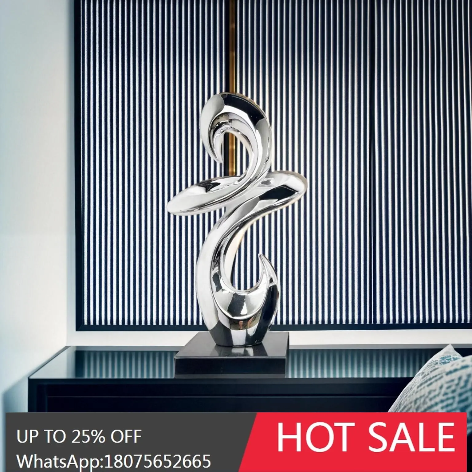 SGF Entrance Hallway Decorative Ornament Modern Light Luxury Floor Art Sculpture