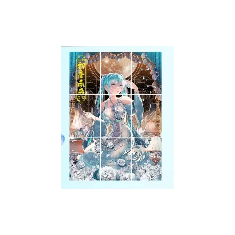 Anime Goddess Story Hatsune Miku Yamato Shenhe Ganyu Yelan Puzzle Cards carta da collezione regali di compleanno di natale giocattolo per bambini