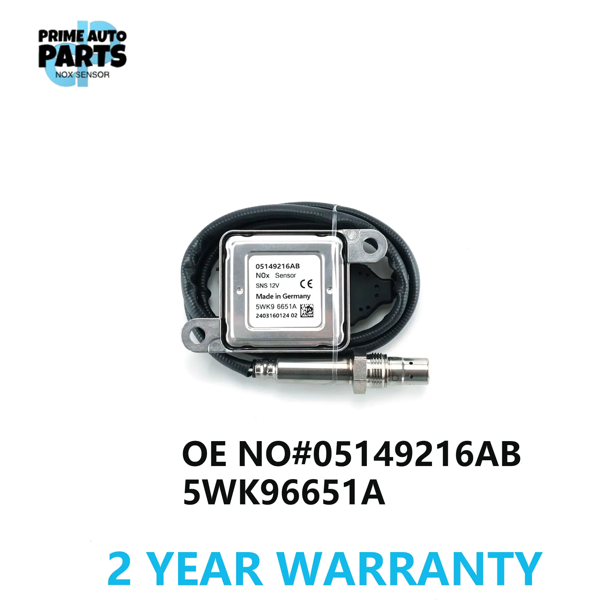 

NOx Sensor 5WK96651A 05149216AB 5WK9 6651A 12V Nitrogen Oxide Oxygen Sensor For DODGE CHRYSLER