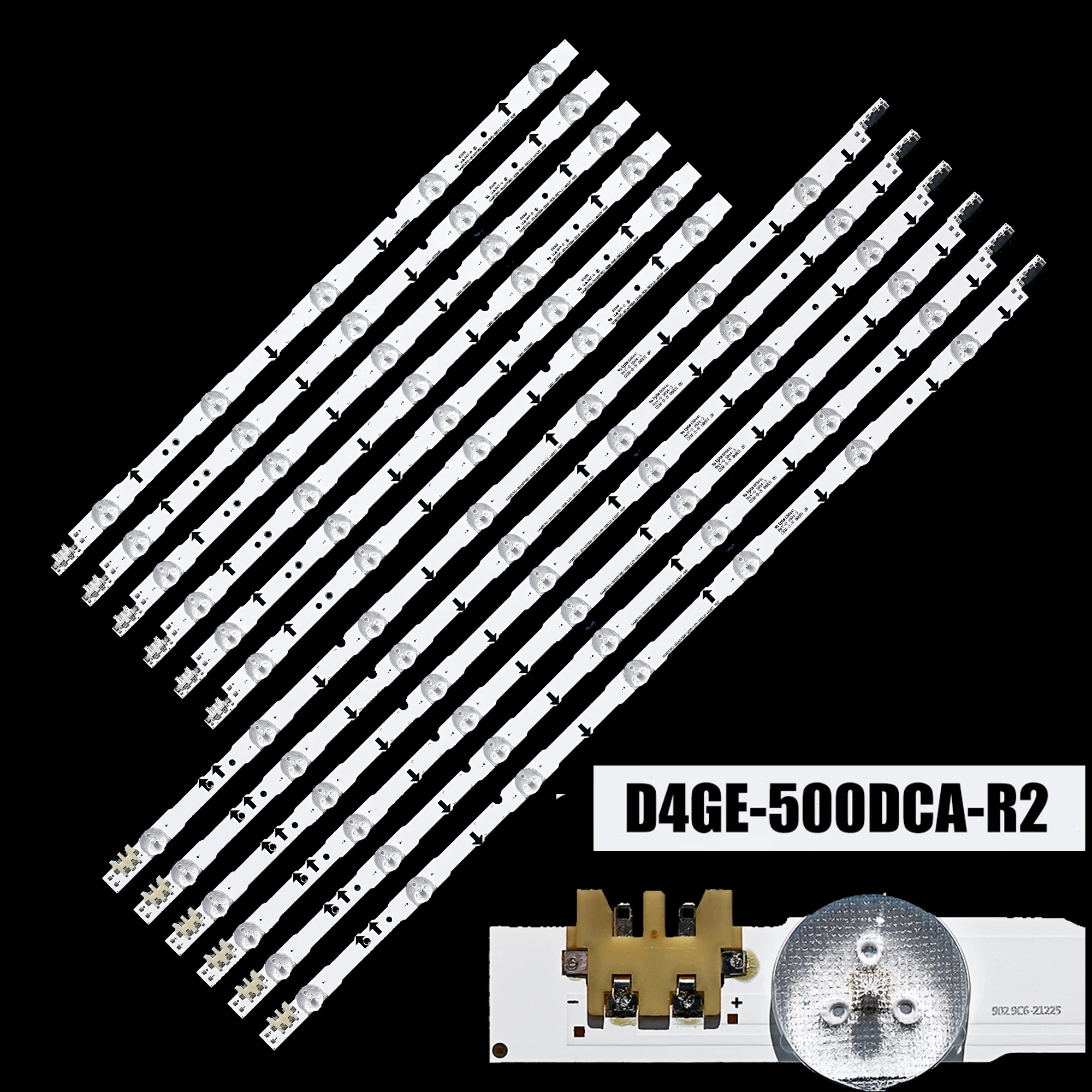 

Светодиодная лента подсветки для UE50H5000 UE50J6280 UA50J5100AR UA50J5100AK BN41-02179A BN96-30419A D4GE-500DCA-R1 D4GE-500DCB-R1