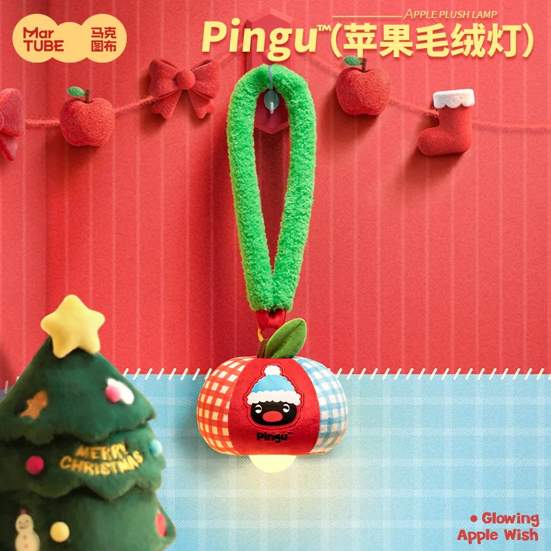 متوفر في المخزون Pingu شجرة عيد الميلاد لعبة إكليل عيد الميلاد كوكب ضوء الليل ضوء غرفة نوم لطيف الحلي هدايا عيد الميلاد عيد الميلاد #5