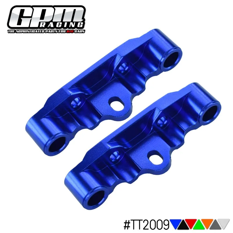 Brazo inferior delantero y trasero de aleación GPM a granel TAMIYA 1/10 TT-02