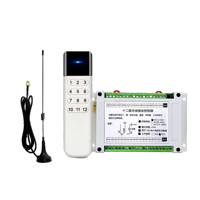 Intelligent Device Remote Control Effortless Operation 12V 24V 220V Fit for Lamp Dropship