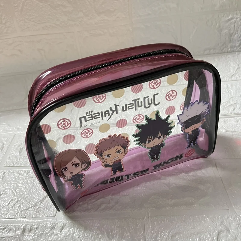 Japanese anime group battle, collaboration makeup bag, cute and popular niche summer collection bag