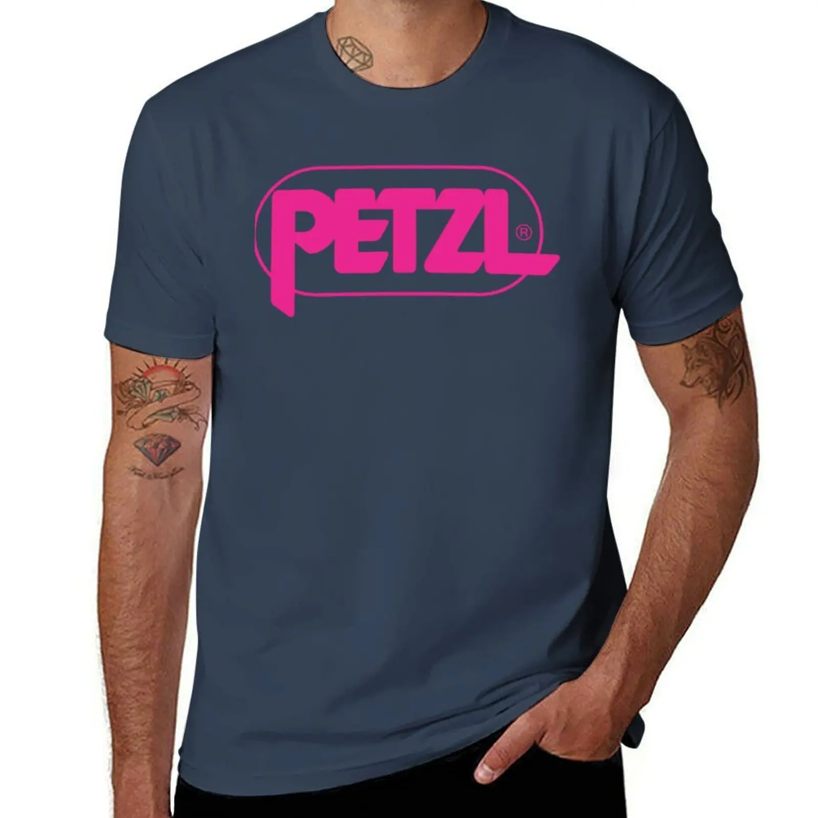 Camiseta magenta petzl, camisetas para hombre, paquete de camisetas blancas para hombre, camiseta informal para hombre