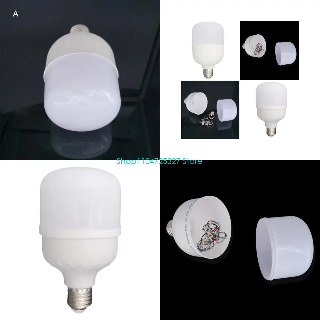 D8KF Covert Lightbulb Stash Containers to Securely Hide Items and Assets