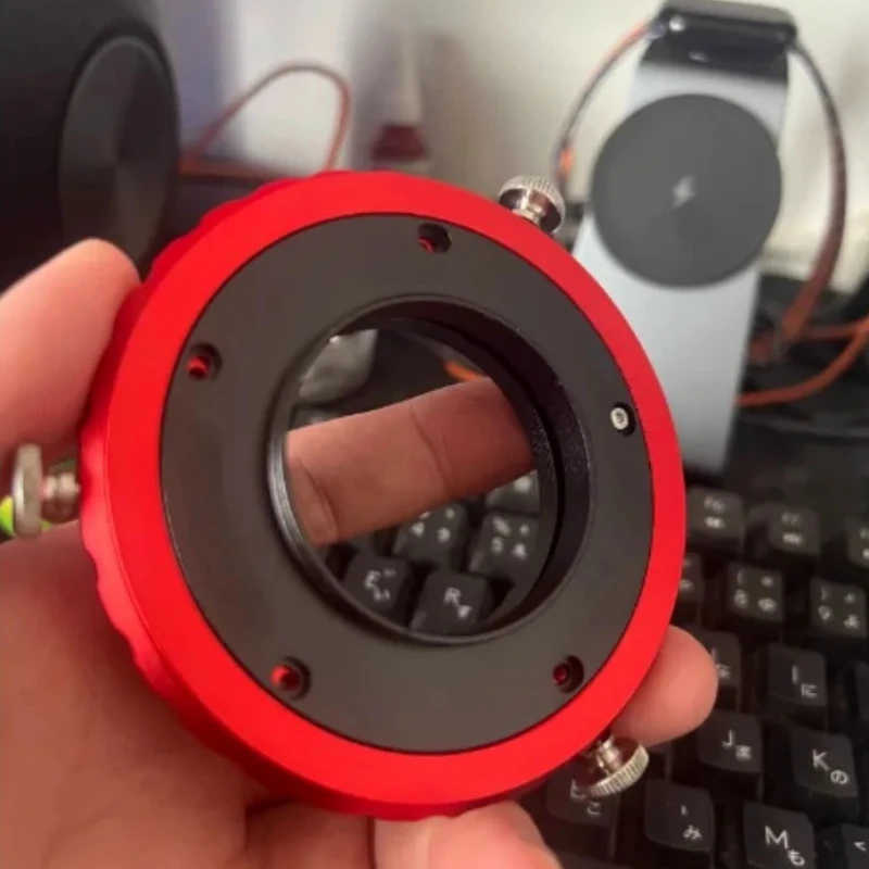 

Регулятор камеры CAA вращающийся на 360 градусов 3 в 1 Микроскоп телескоп для фотосъемки угловой регулятор M42 M48 M54 ZWO