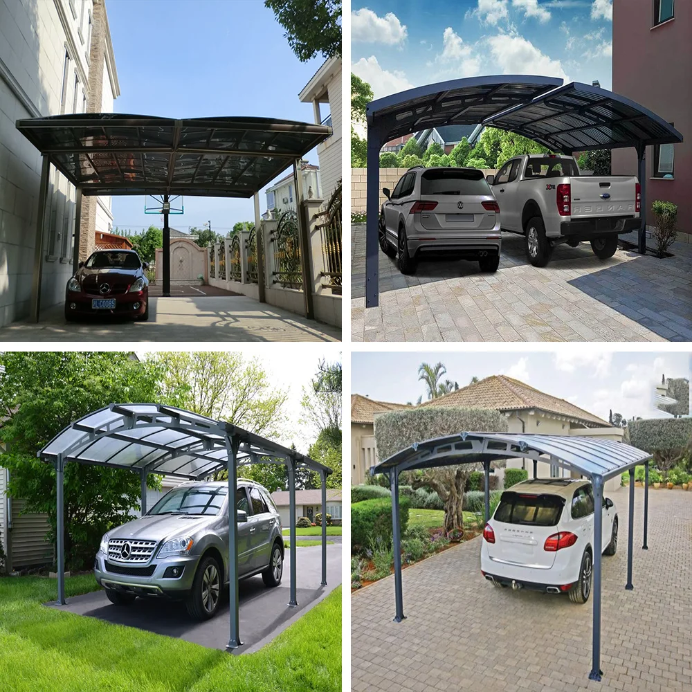 High Quality Cheap Price Outdoor Portable Garages Carports For RV
