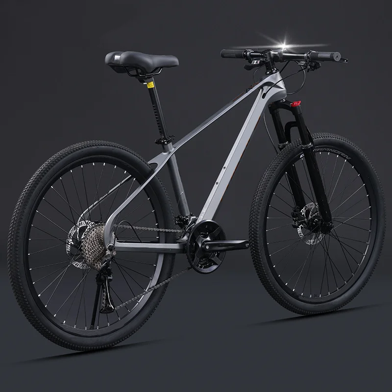 29 Inch Carbon Steel Hardtail Mountain Bike Full Suspension Alloy Downhill Bike 11 Speed MTB Bicycle with Hydraulic Disc Brakes