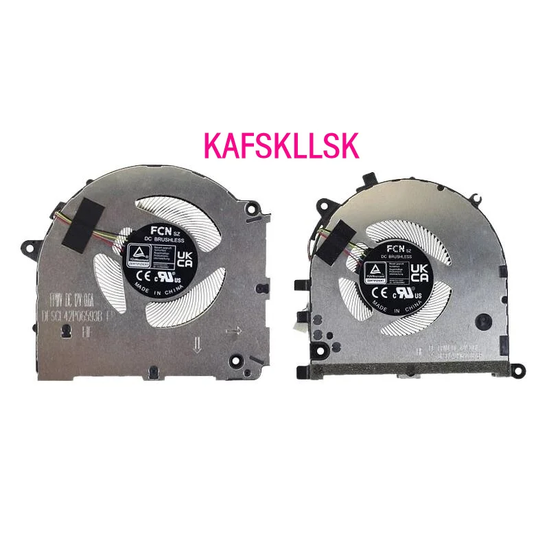 RWLaptop CPU GPU Cooling Fan For ASUS Vivobook Pro15 OLED K6502 K6502Z K6502ZC