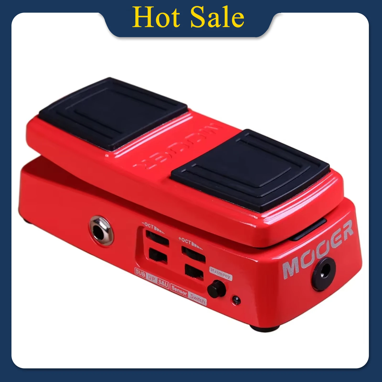 MOOER Pitch Step Guitar Effect Pedal Pitch Shifting Harmony Effector Pressure Sensing Switch True Bypass Pedal Guitar Accessory