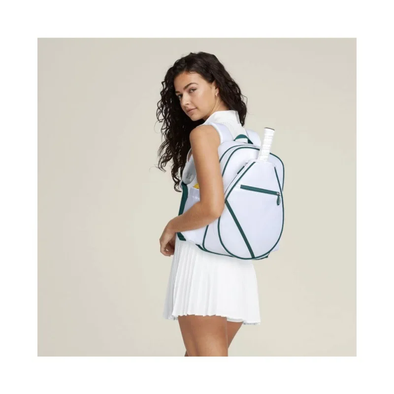 Pickleball Backpack Large Capacity Pickleball Bag with Paddle Holder Shoe Compartment Waterproof Sports Backpack Organizer 2