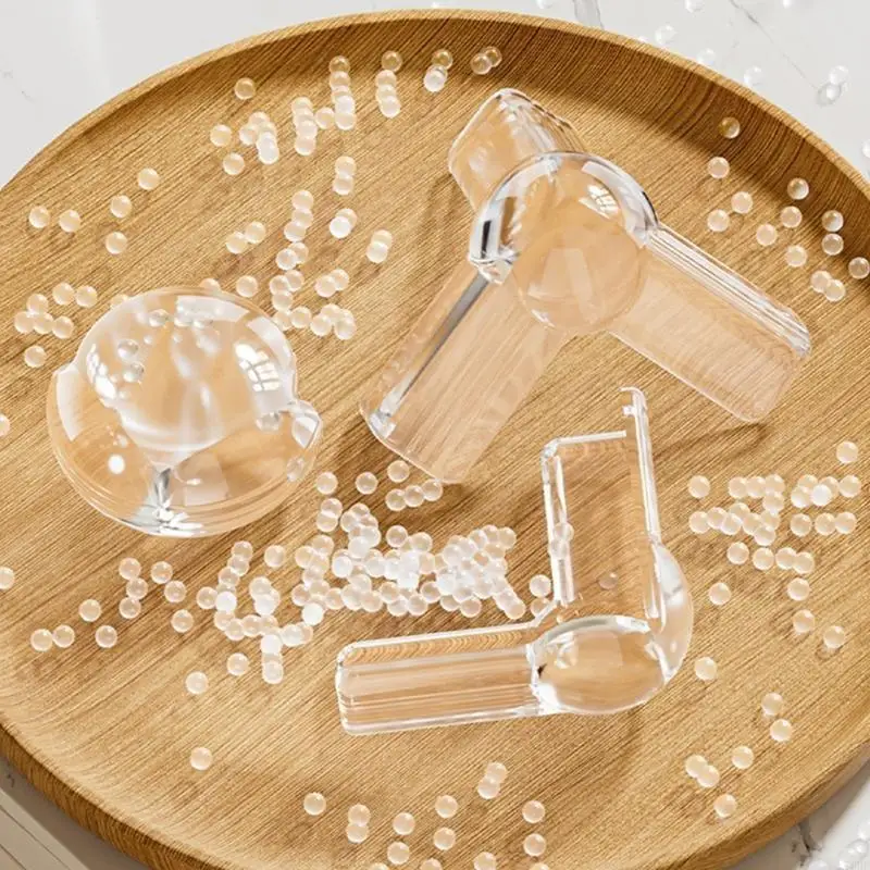 76HF 4Pcs/pack PVC Corner Bumper For Baby Safety Invisible Table Edges Protectors