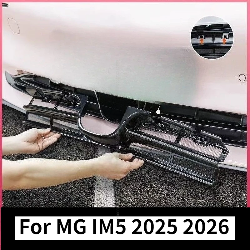 Für MG IM5 2025 2026 Frontgrill-Insektennetz Kühlerschutz Anti-Staub-Schutz Wasserdichtes Außenzubehör – Detail 1