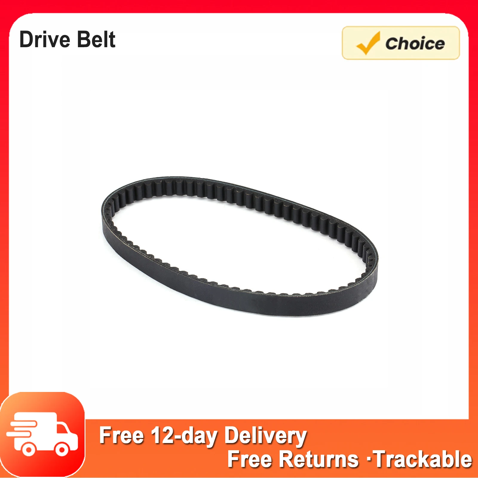 

Black Rubber Drive Belt for GY6 50CC 139QMB Scooter 669-18-30 Drive Belt Drive Belt for GY6 Scooter Drive Belt Rubber Drive Belt