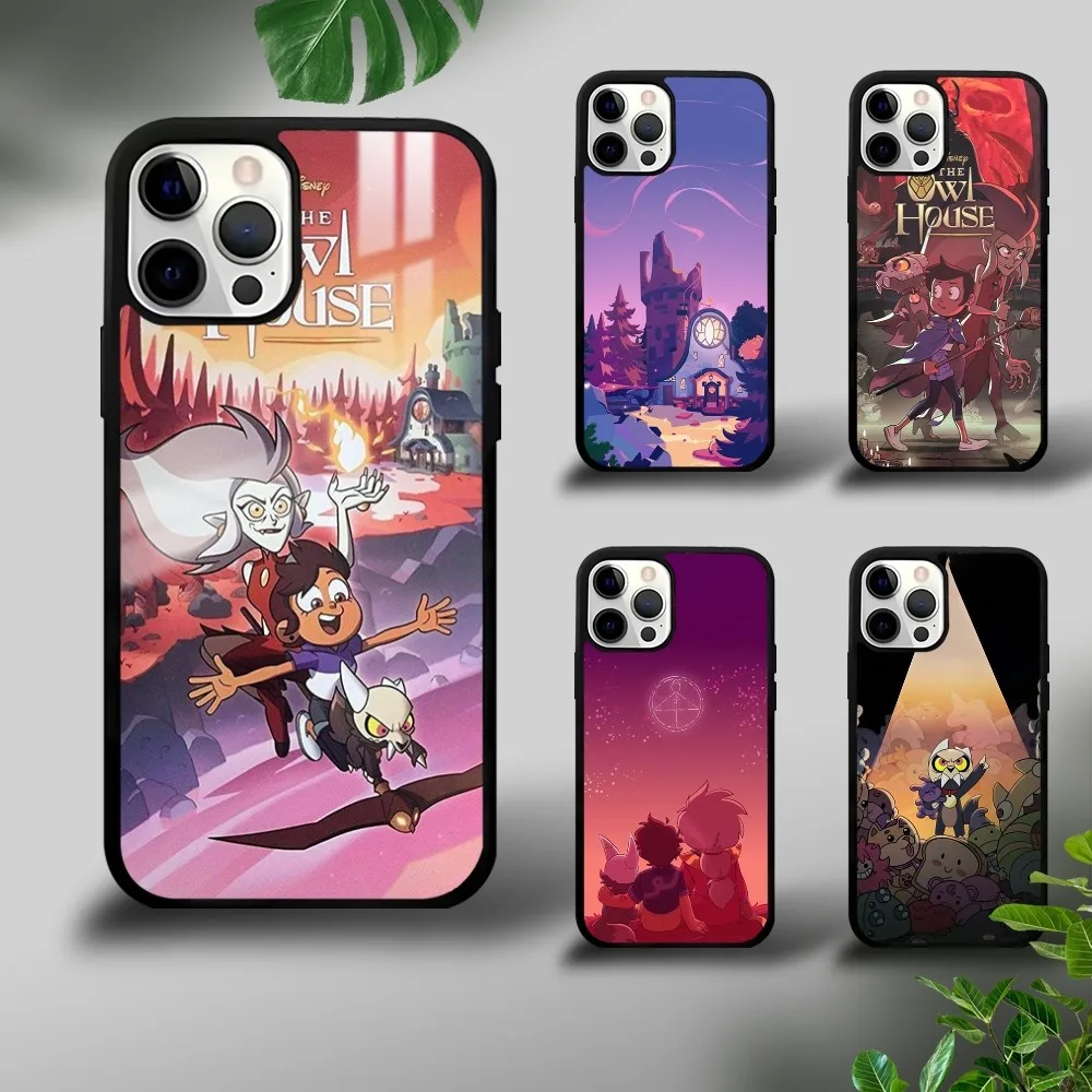 

The Owl House Phone Case For iPhone 16 15 14 13 12 11 Pro Xs Max Mini Plus Celulares Hard Funda Dropshipping