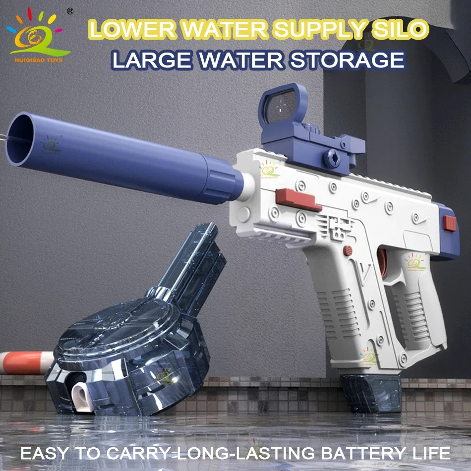 M416 M1911 Uzi Space Electric Water Gun Toys Summer Outdoor Beach Firing Pistol Shooting Game Toy for Children Adults Boys Gifts