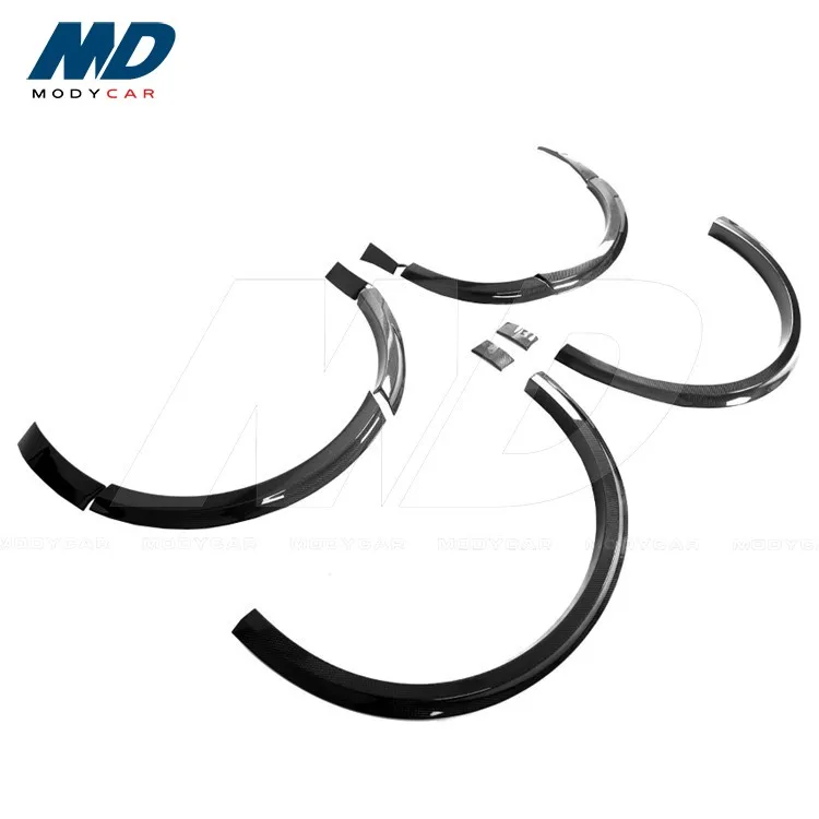 Modycar Style Carbon Fiber Fender Flare Wheel Archs for 2021-2023 Audi Rsq8
