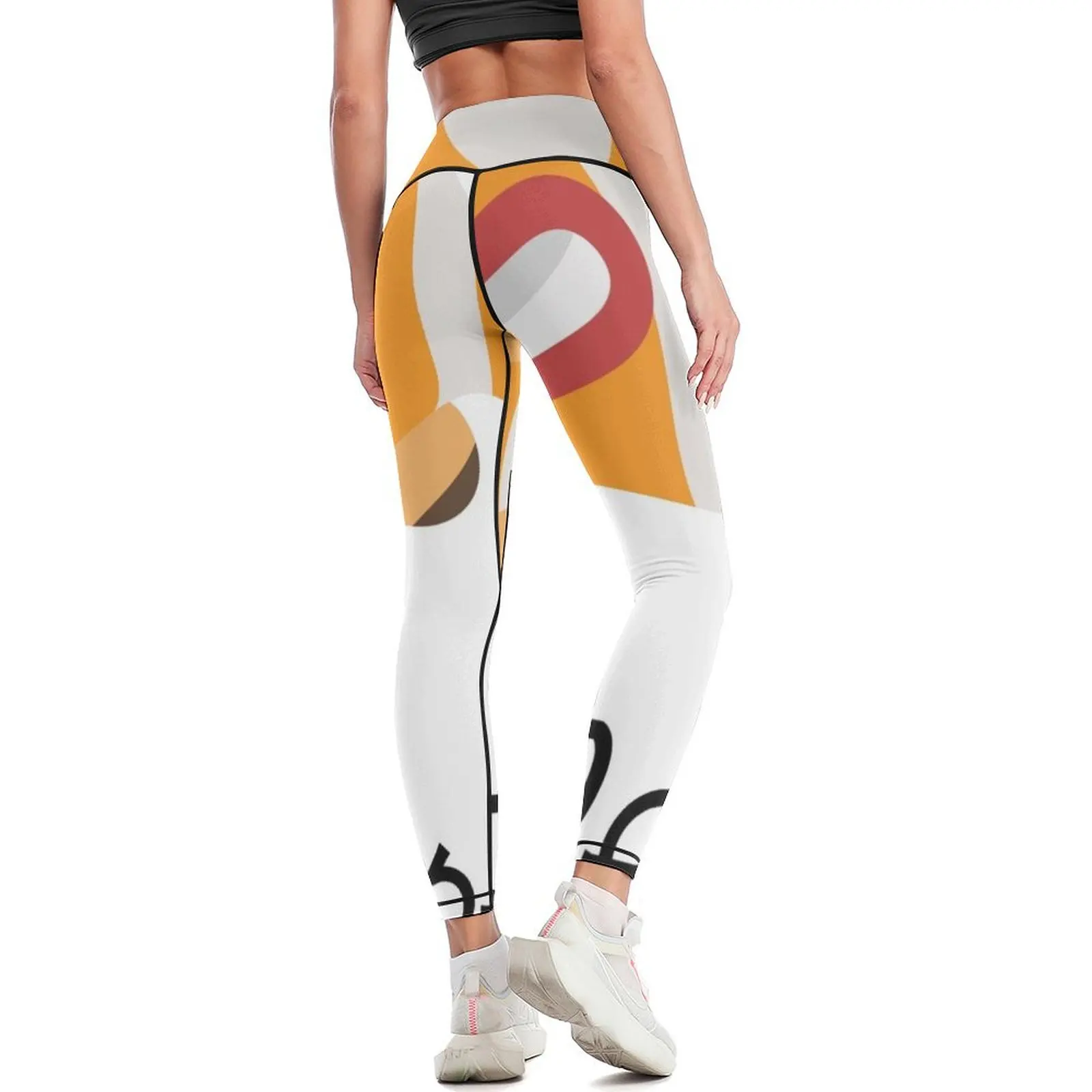 Clown Fish Cheerful with Glasses Leggings leggins push up woman Female legging pants Womens Leggings