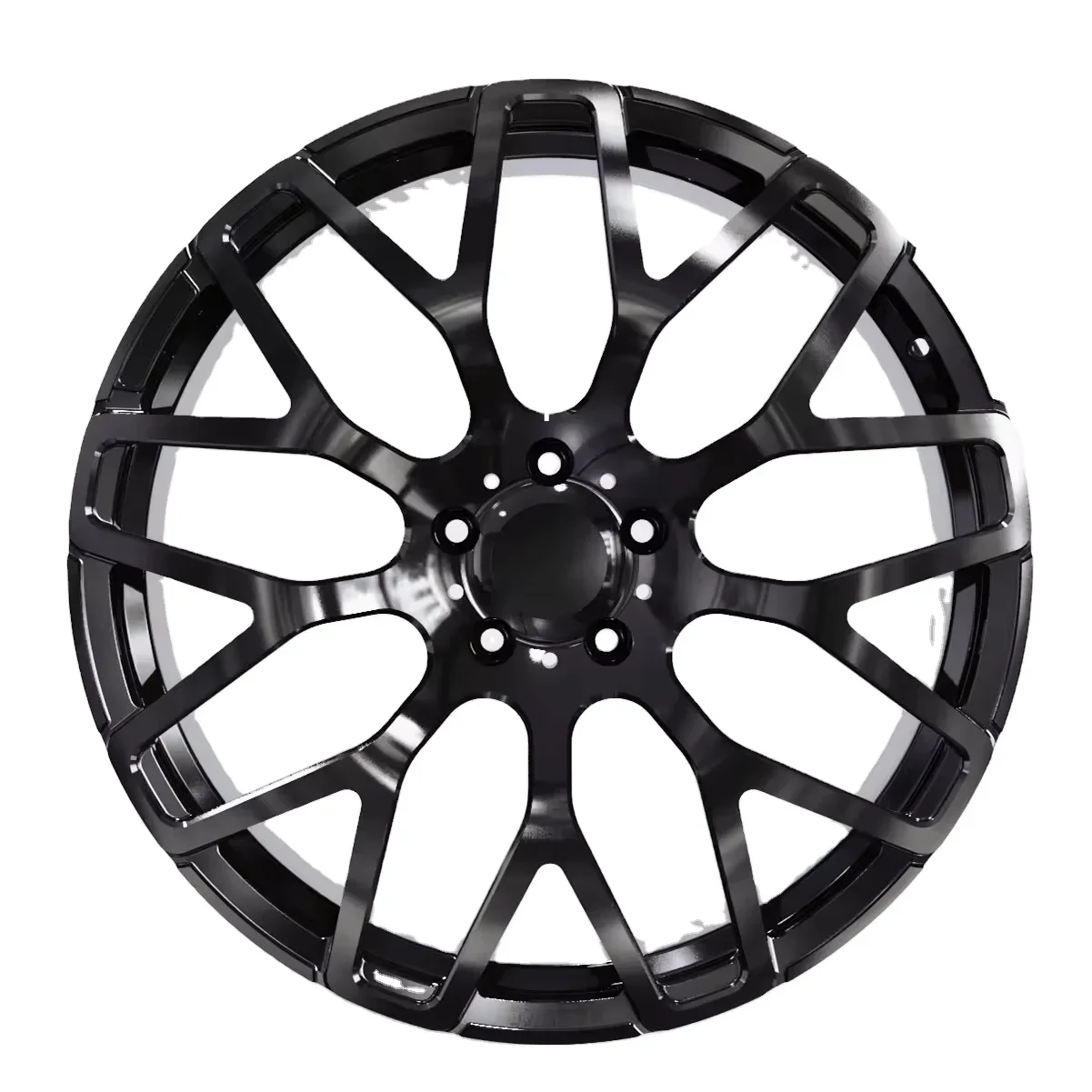 Cubo de roda forjado de 5 furos e 17 polegadas para carro de passageiros