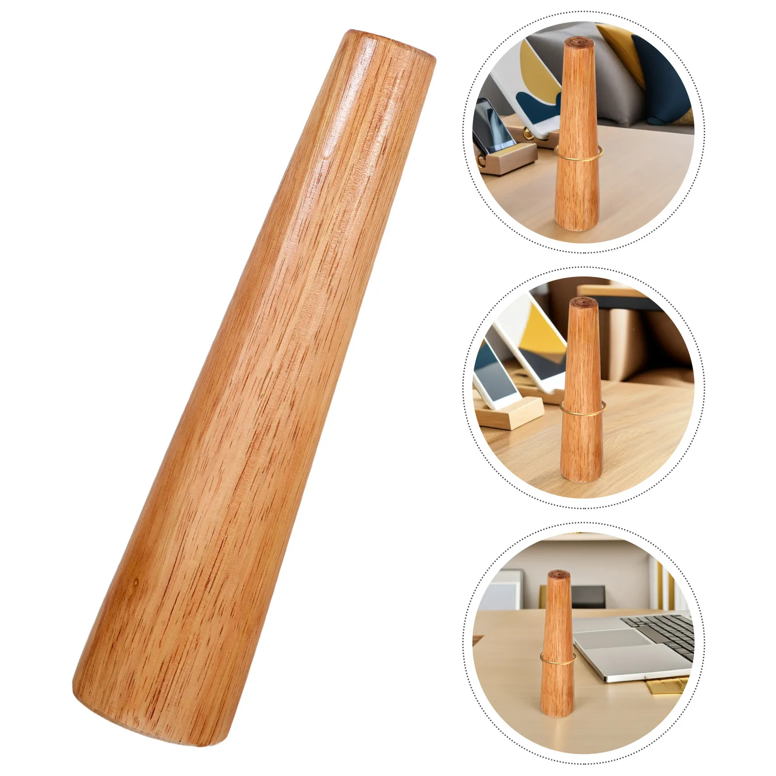 

Bracelet Mandrel Wooden DIY Jewelry Tool Ergonomic Shape for Repairing Shaping Sizing Craft Bracelet Making Weaving Supplies