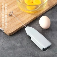 1 PCS Milk Frother Handheld Mixer Foamer Coffee Maker Egg Beater Cappuccino Stirrer Mini Portable Blender Kitchen Whisk Tool 3