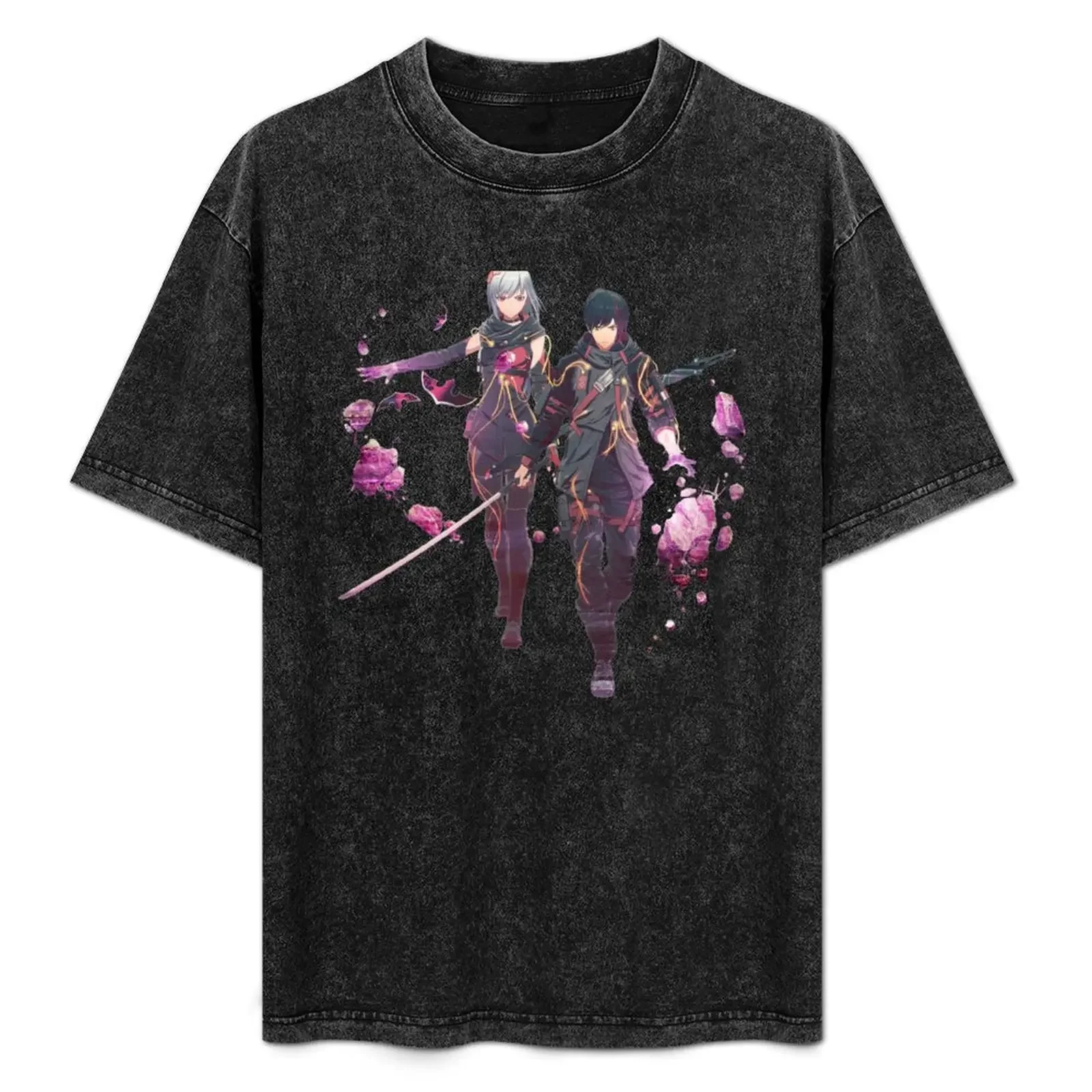

kasane randall and yuito character scarlet T-Shirt anime tshirts personalised T-shirts man t shirts for men cotton