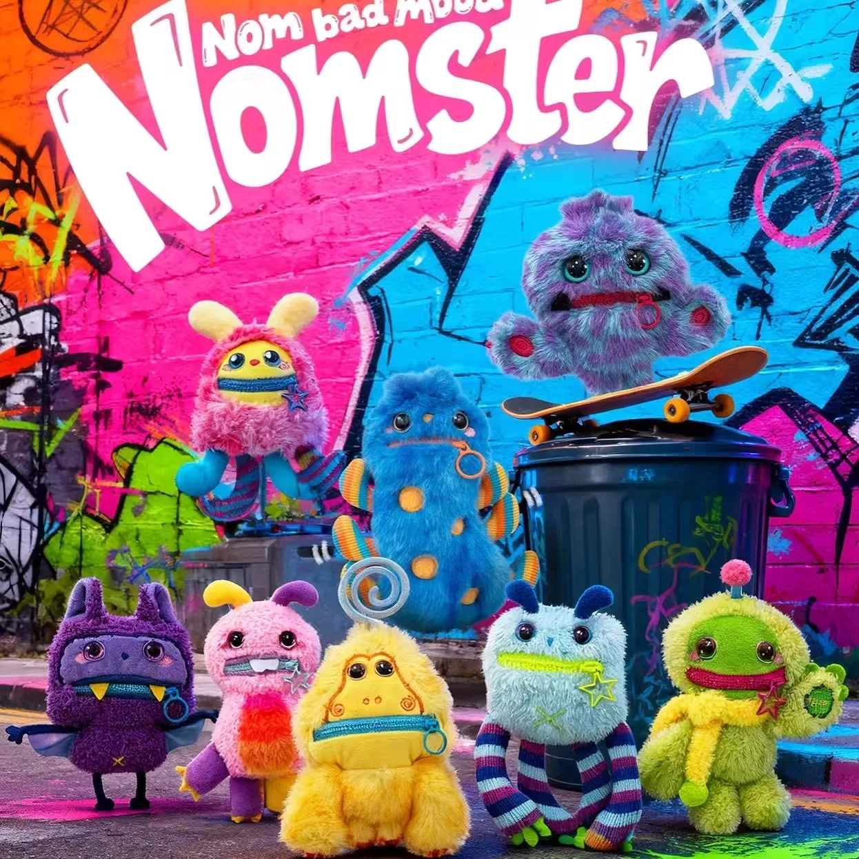 جديد حقيقي Nom سيئة المزاج يتحدث صندوق أعمى تحصيل المشاهير الذي يعتمد Nom Bad المزاج أنيمي الشكل صندوق غامض هدية لعبة #2