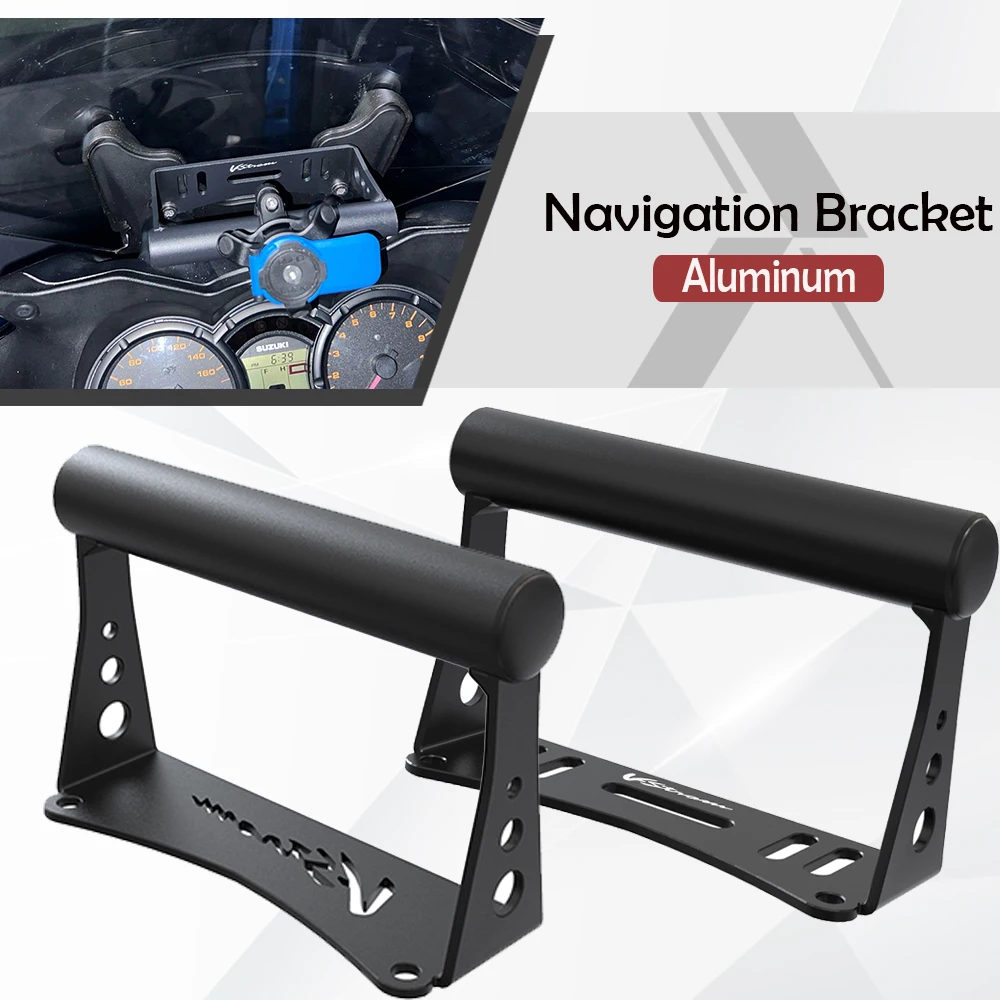 

For SUZUKI DL650 V-strom 650 DL1000 V Strom 1000 2002-2012 2011 2010 2009 2008 07 Motorcycle GPS Navigation Plate Bracket Holder